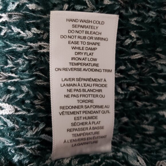 Cleo Petite Button Wrap Cowl Neck Sweater - Picture 7 of 8